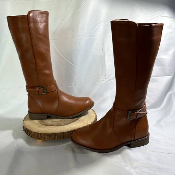 Brown riding boots - Picture 2 of 6
